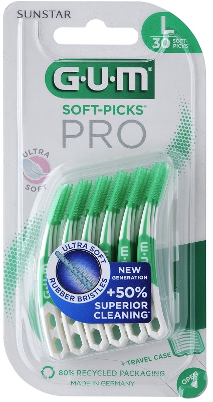 GUM SOFT PICK PRO LARGE 30 PEZZI - Farmadillo