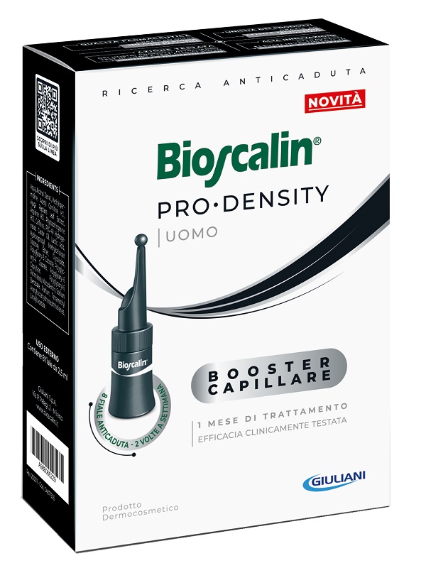 BIOSCALIN PRO DENSITY UOMO BOOSTER CAPILLARE 8 FIALE X 2,5ML - Farmadillo