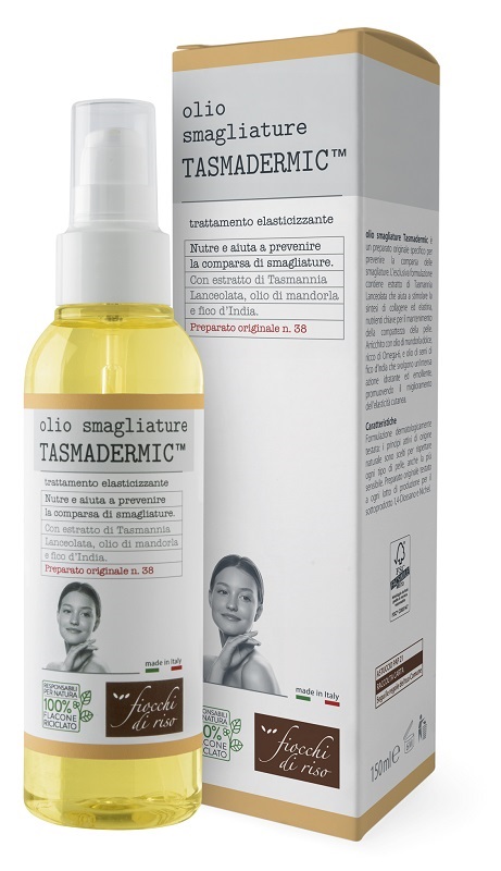 FIOCCHI DI RISO OLIO SMAGLIATURE TASMADERMIC 150 ML - Farmadillo
