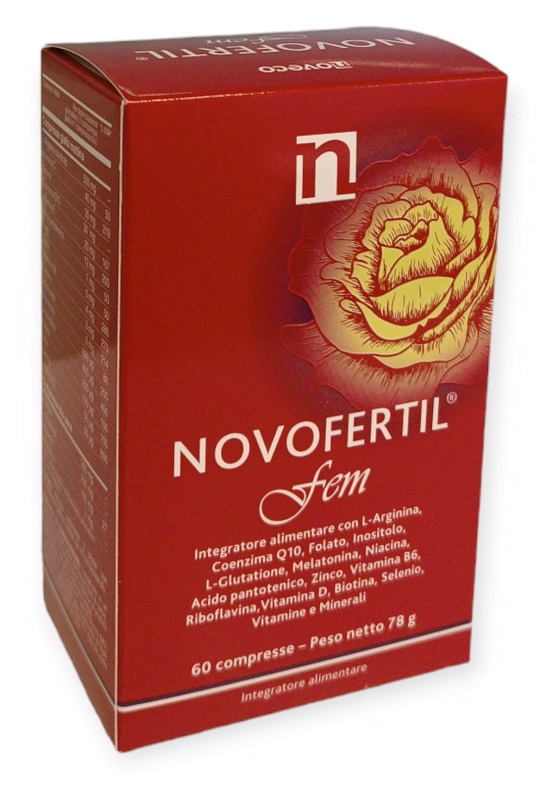 NOVOFERTIL FEM 60 COMPRESSE - Farmadillo
