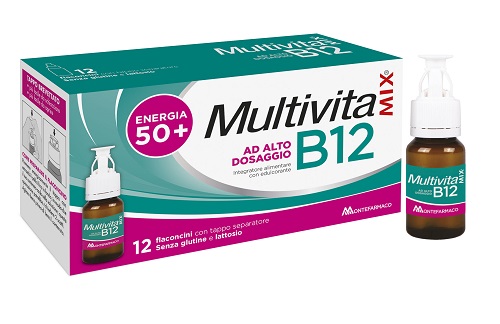 MULTIVITAMIX B12 12 FLACONCINI - Farmadillo