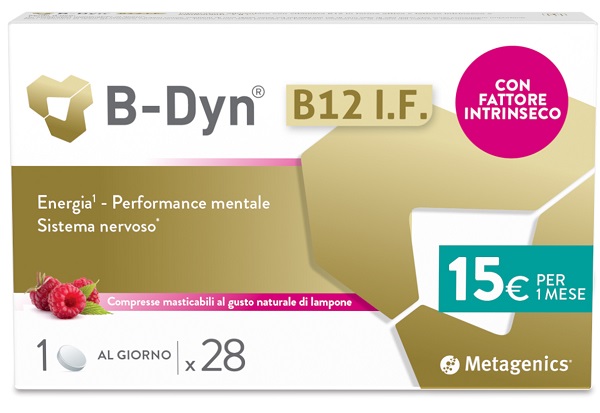 B-DYN B12 IF 28 COMPRESSE MASTICABILI - Farmadillo