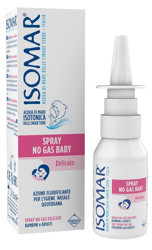 SPRAY NO GAS ISOMAR BABY 30 ML - Farmadillo